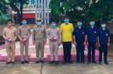วิทยาลัยการอาชีพสองพี่น้อง เข้าร่วมกิจกรรมเชิญธงชาติและร่วมร้องเพลงชาติไทย เนื่องในวันพระราชทานธงชาติไทย 28 กันยายน 2563