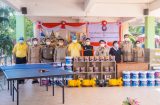 เข้าร่วมพิธีเปิดโครงการฟื้นฟูชุมชน บรรเทาทุกข์ บำรุงสุขให้ยั่งยืน โดยมูลนิธิอาสาเพื่อนพึ่ง (ภาฯ) ยามยาก สภากาชาดไทย 16 ธันวาคม 2564